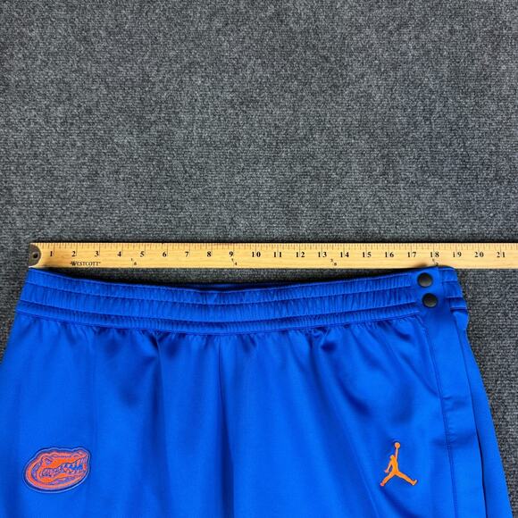 Florida Gators Jordan Pants Mens 2XL Blue Tear Away Warmup Player Issued NEW - Picture 8 of 10